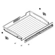 Refrigerator Pantry Drawer Assembly for Samsung RF34H9960S4/AA-02 - Part DA97-14609B