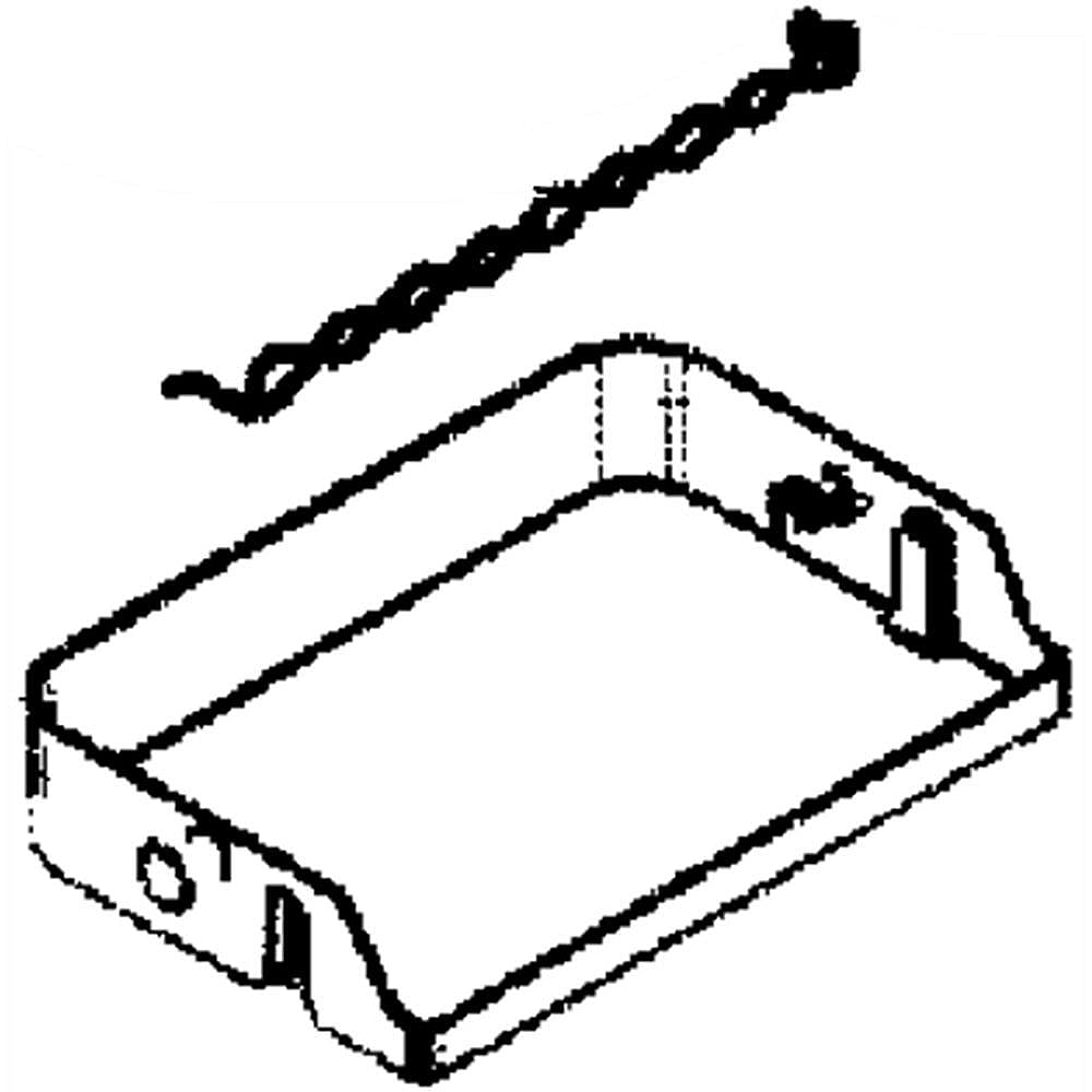 Part #da97-14644F, Refrigerator Guard