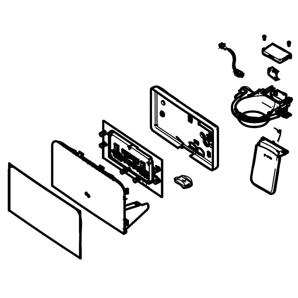 Part #da97-14703C, Refrigerator Dispenser Assembly (Replaces Da97-14703A)