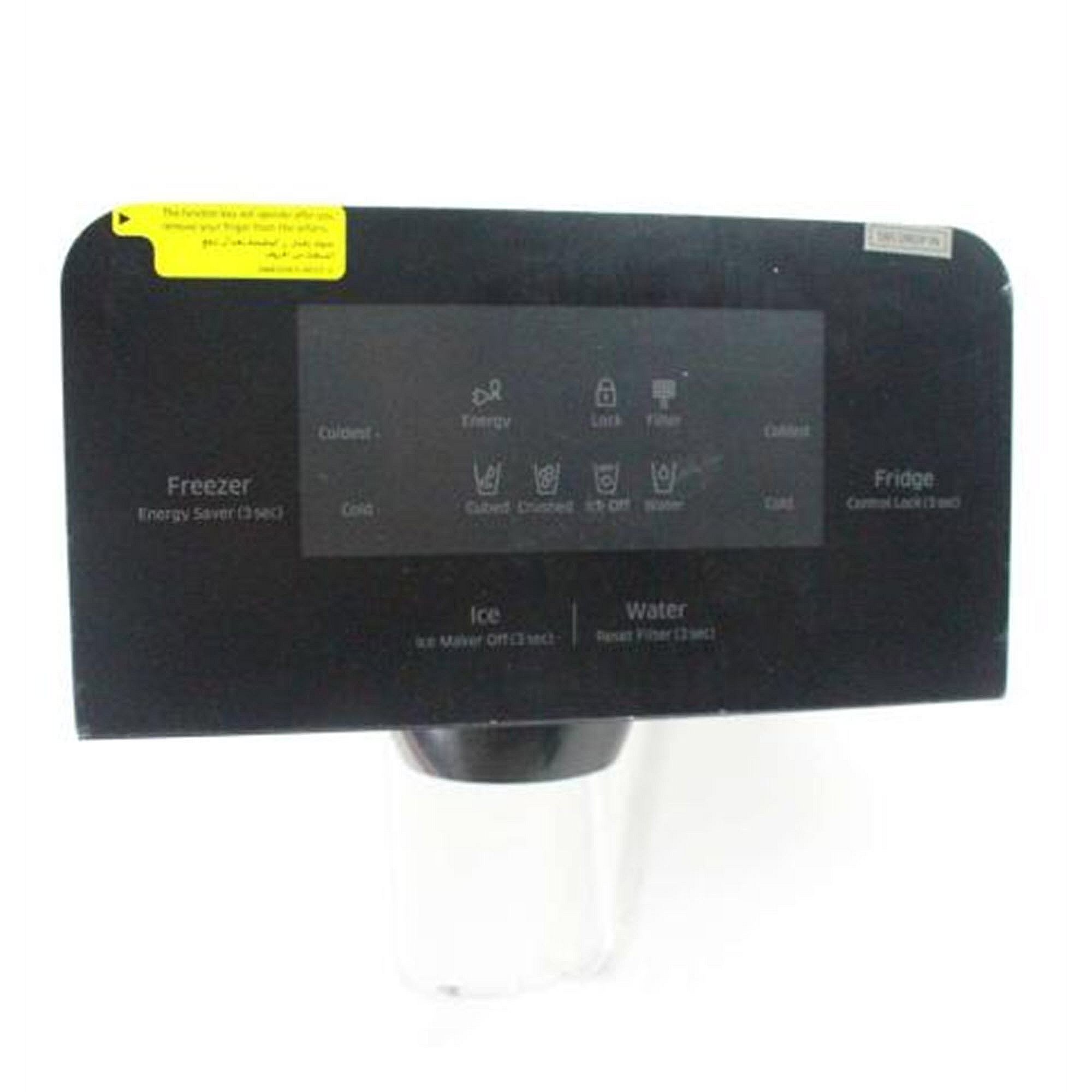 Part #da97-14703F, Samsung Refrigerator Dispenser Control Panel Assembly