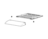 Refrigerator Crisper Drawer Cover Assembly DA97-14716A