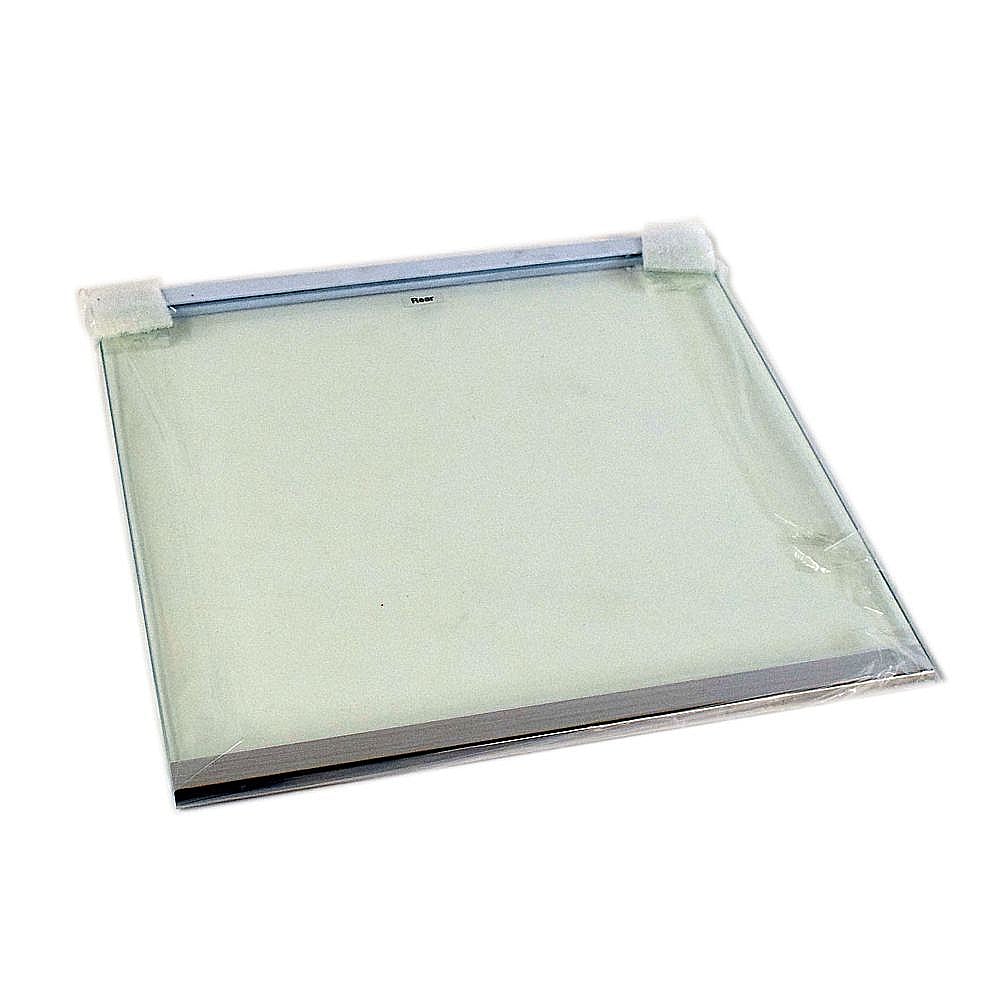 Part #da97-14800A, Refrigerator Freezer Shelf, Lower / 24.21 x 24.21 x 1.97
