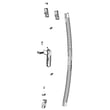 Refrigerator Door Handle Assembly for Samsung RH25H5611BC/AA-01 - Part DA97-15014B