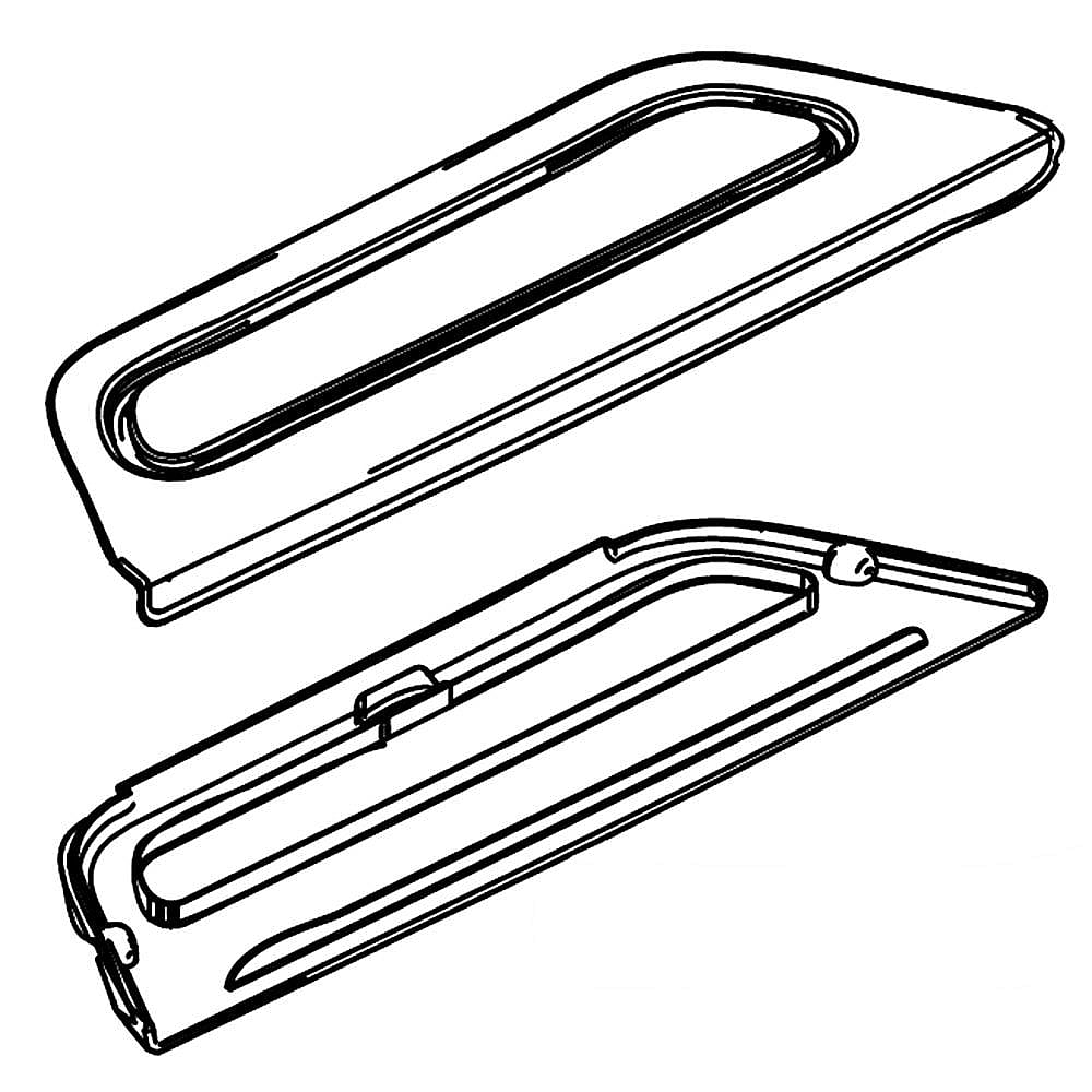 Part #da97-15024A, Refrigerator Dispenser Drip Tray