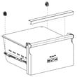 Refrigerator Freezer Drawer for Samsung RF23J9011SR/AA-04 - Part DA97-15359C