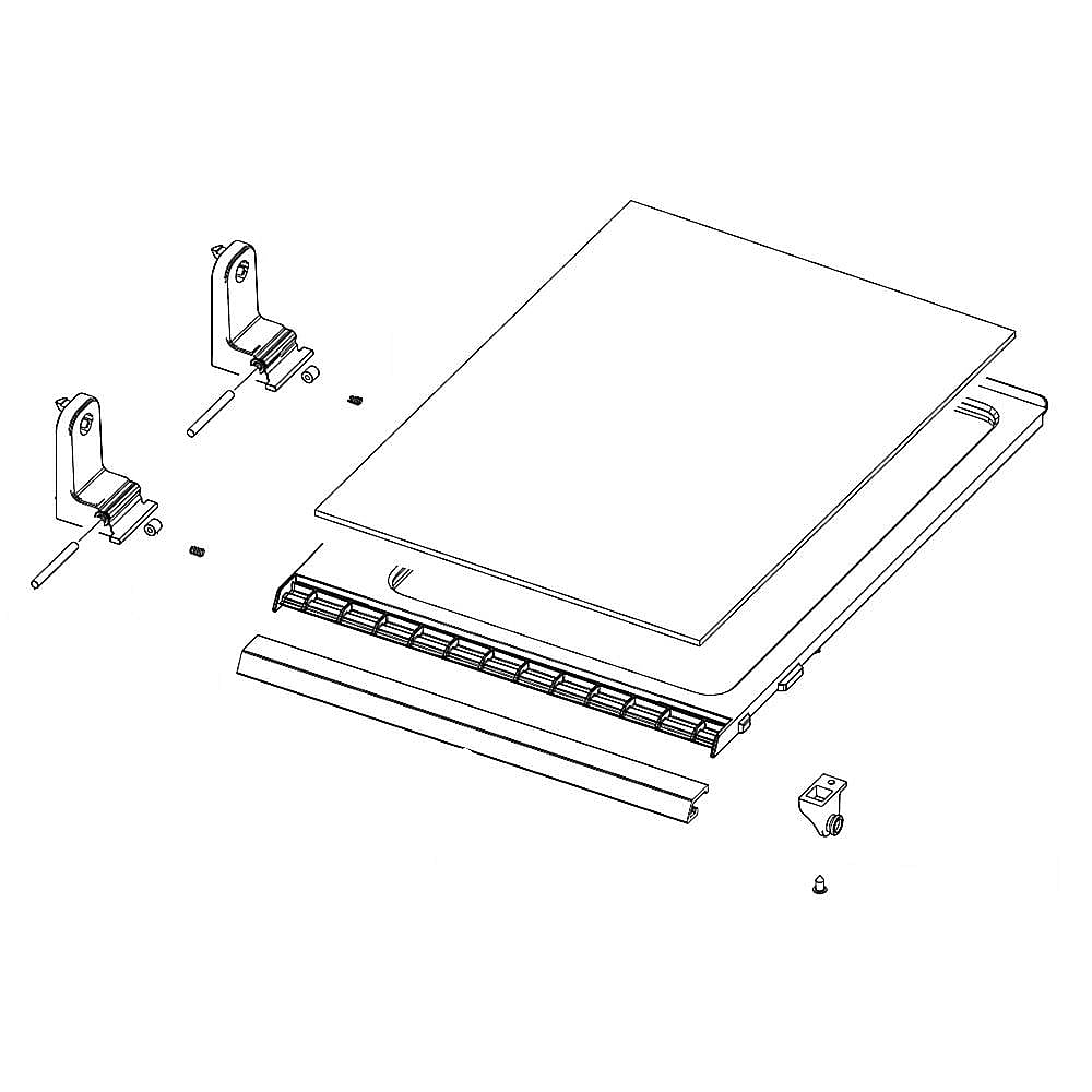 Samsung Part #da97-16209B, Refrigerator Shelf Assembly