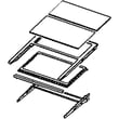 Refrigerator Quick Space Shelf Assembly DA97-16210B
