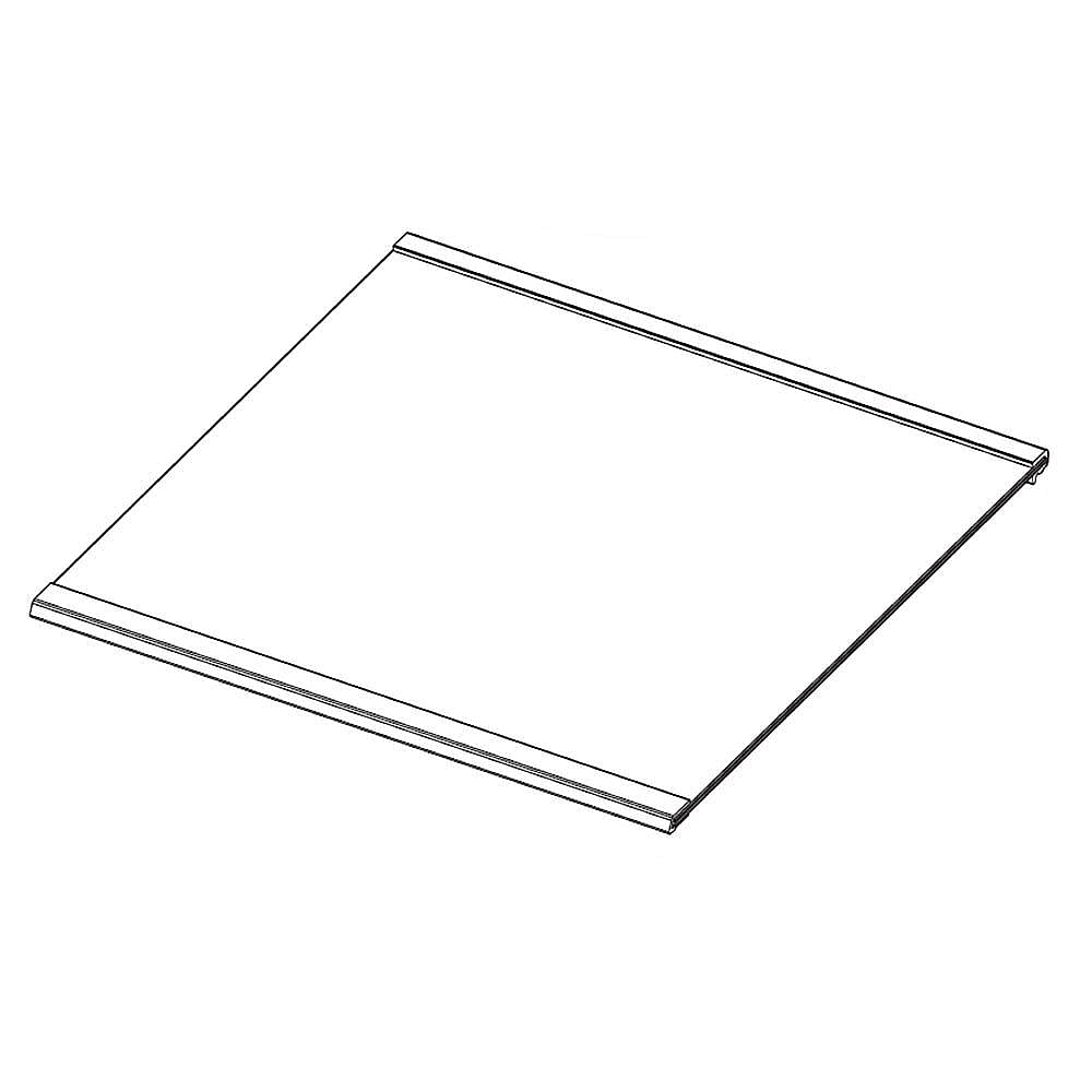 Part #da97-16364A, Refrigerator Freezer Shelf, Lower