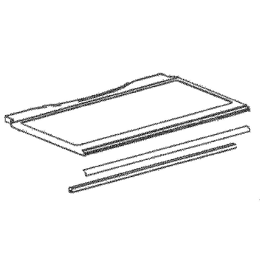 Part #da97-16837A, Refrigerator Shelf Assembly