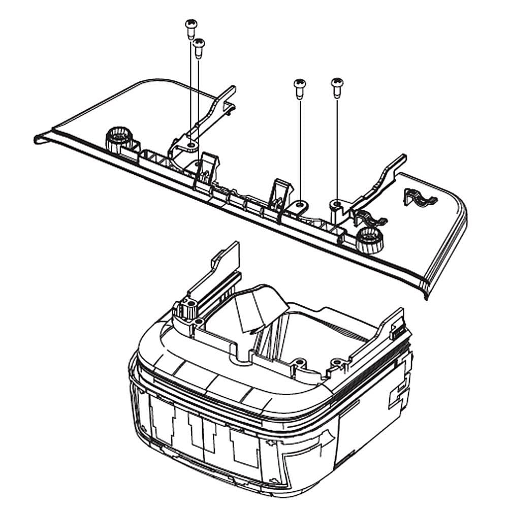 Part #da97-17299M, Assy Cover Dispenser