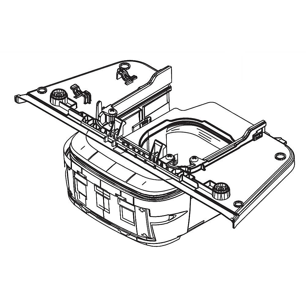 Part #da97-19031H, Assy Cover Dispenser