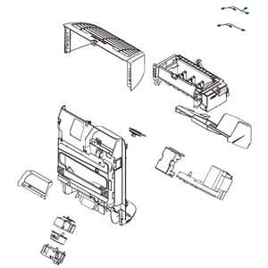 Refrigerator Ice Maker And Auger Motor Assembly DA97-19965C