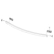 Refrigerator Freezer Door Handle for Samsung RF28T5101SG/AA-00 - Part DA97-20017B