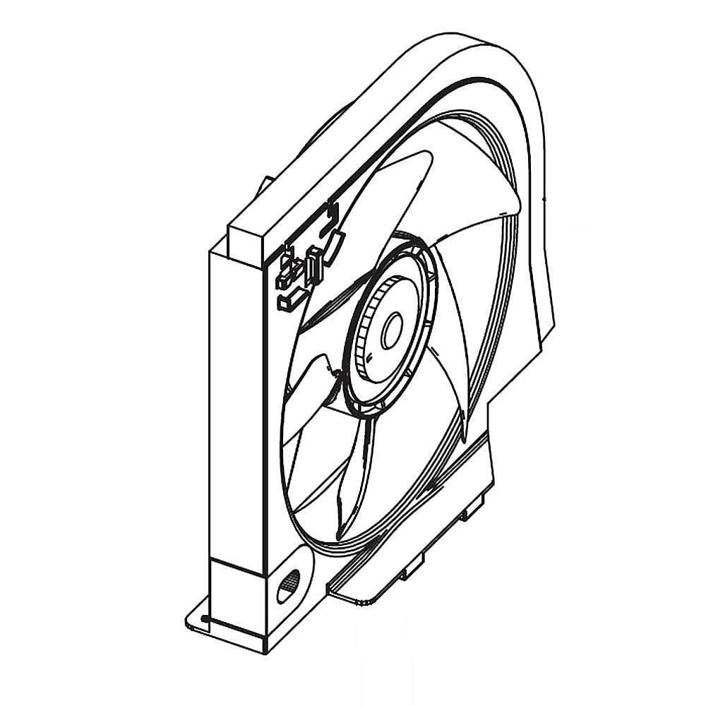 Refrigerator Fan Motor DA9720025A parts Sears PartsDirect