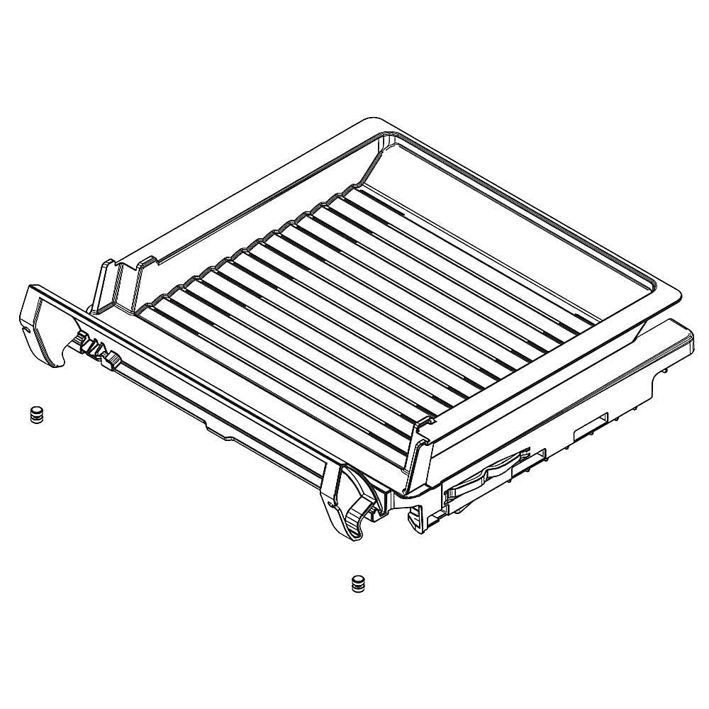 Part #da97-20643A, Refrigerator Freezer Drawer Cover Assembly