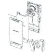 Refrigerator Freezer Air Duct Cover And Fan Assembly DA97-20713A