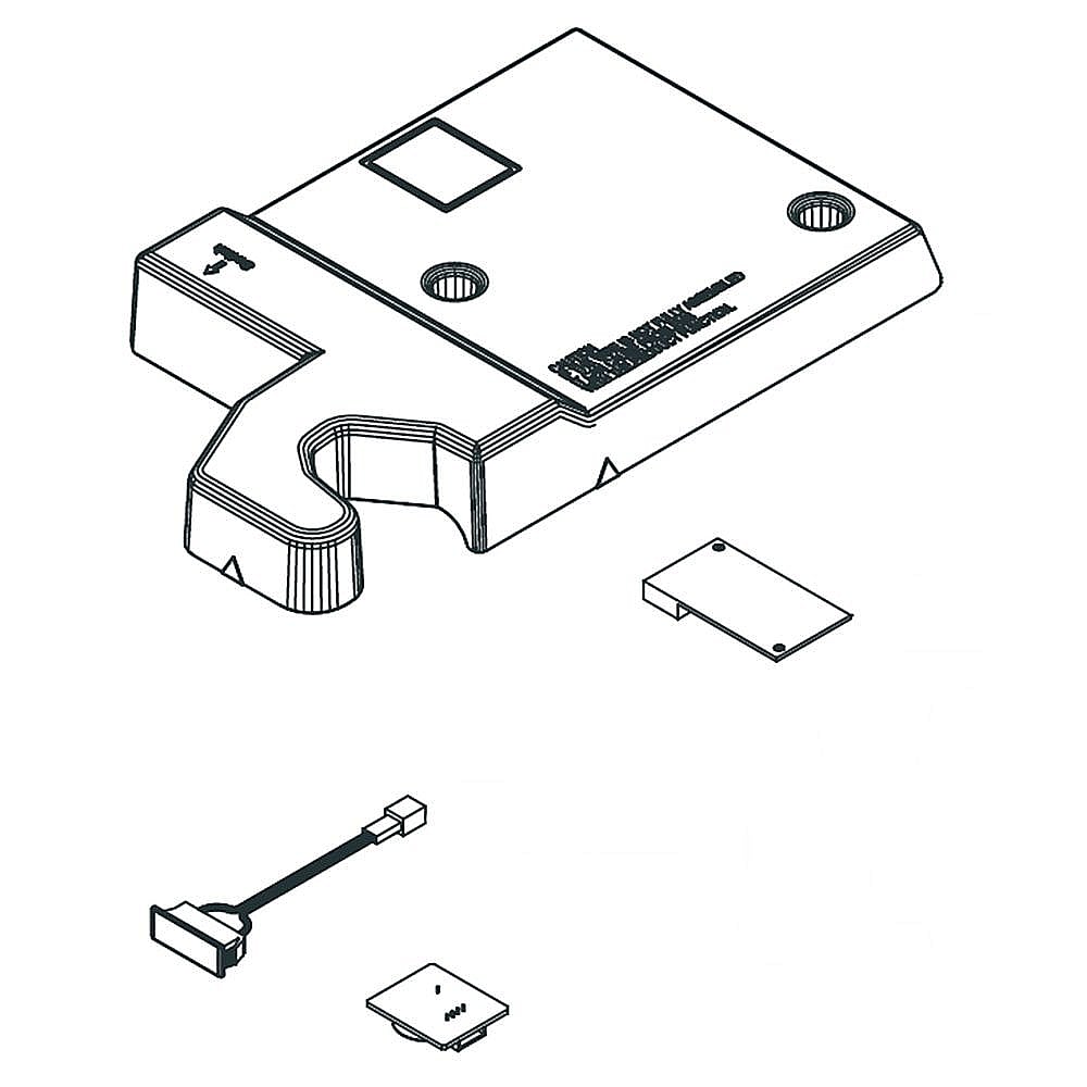 Part #da97-20734H, Samsung Assy Cover Hinge-Ref