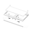 Refrigerator Crisper Drawer Cover Assembly (replaces DA97-20333A, DA97-20333B)