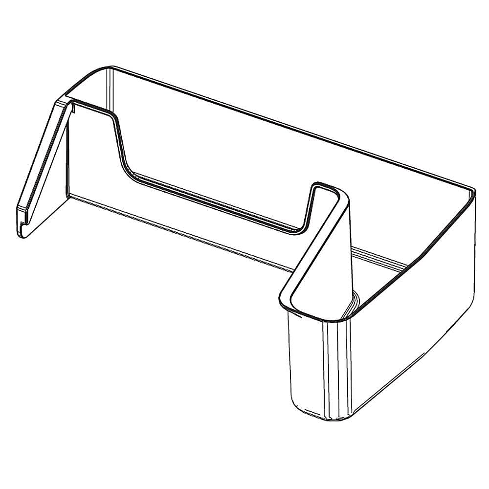Part #da97-20986A, Refrigerator Door Bin, Middle