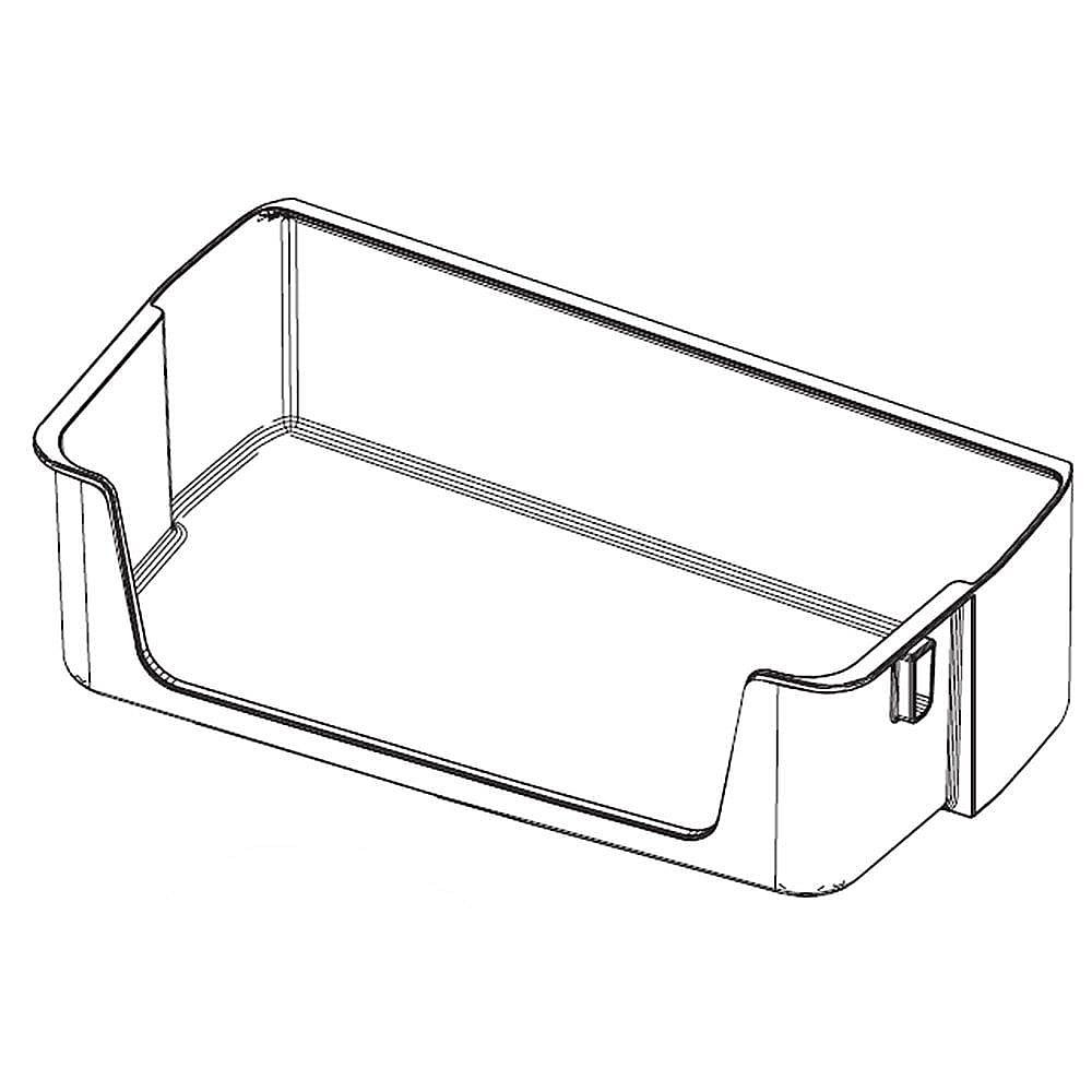 Part #da97-20988A, Samsung Refrigerator Door Bin