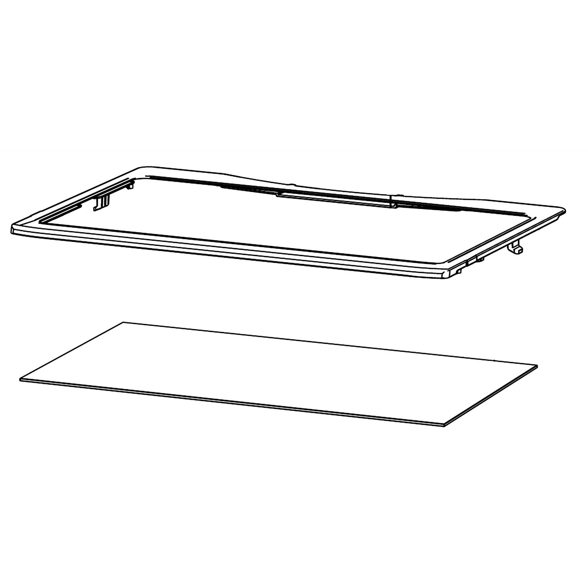 Part #da97-21587A, Assy Shelf-Ref Up (2)