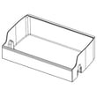Refrigerator Left Door Bin, Upper for Samsung RF24BB6900AW/AA-00 - Part DA97-21960E