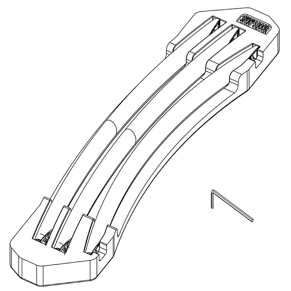 Part #da99-04145B, Refrigerator Cushion Assembly