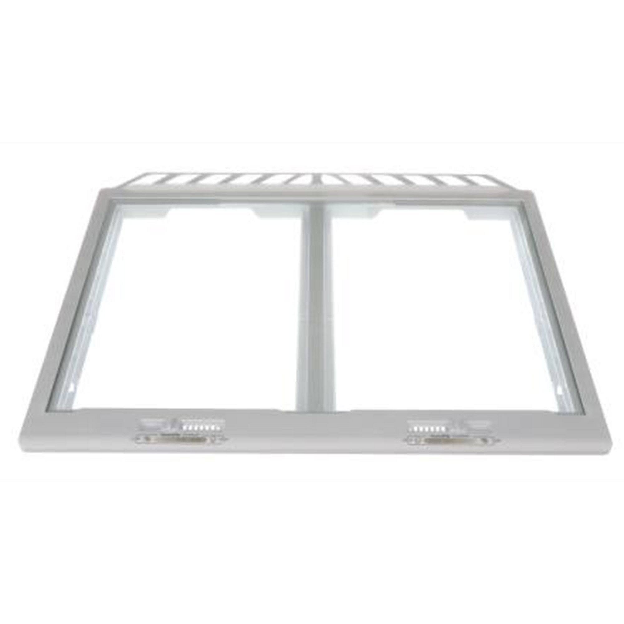 Part #12531000015196, Midea Glass Shelf Assembly Of Refrig