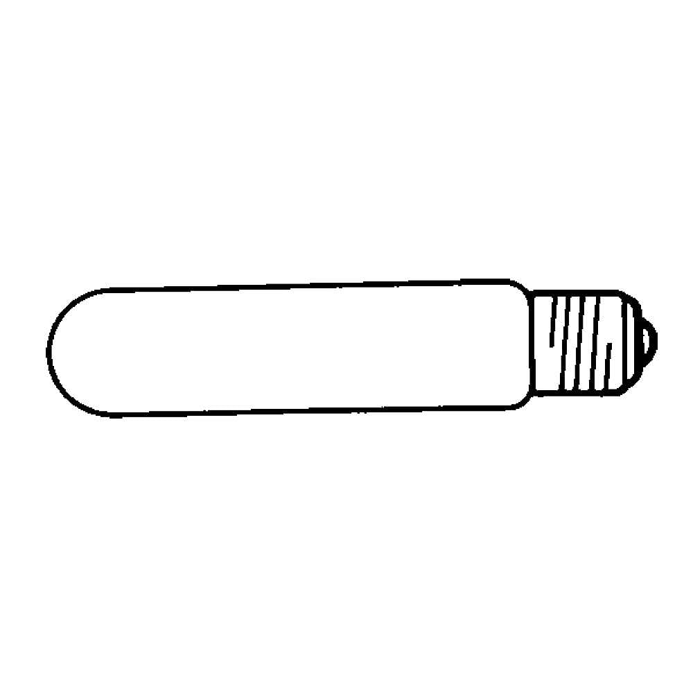 Part #004528-000, Viking Refrigerator Light Bulb, 40-Watt