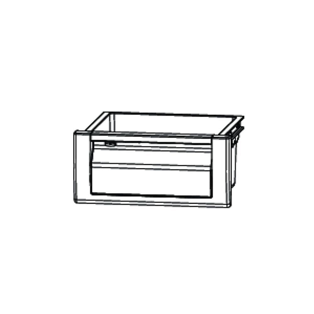 Part #012396-000, Viking Refrigerator Crisper Drawer
