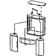 Fisher & Paykel Fisher & Paykel Refrigerator Beverage Chiller Door Bin 12590213