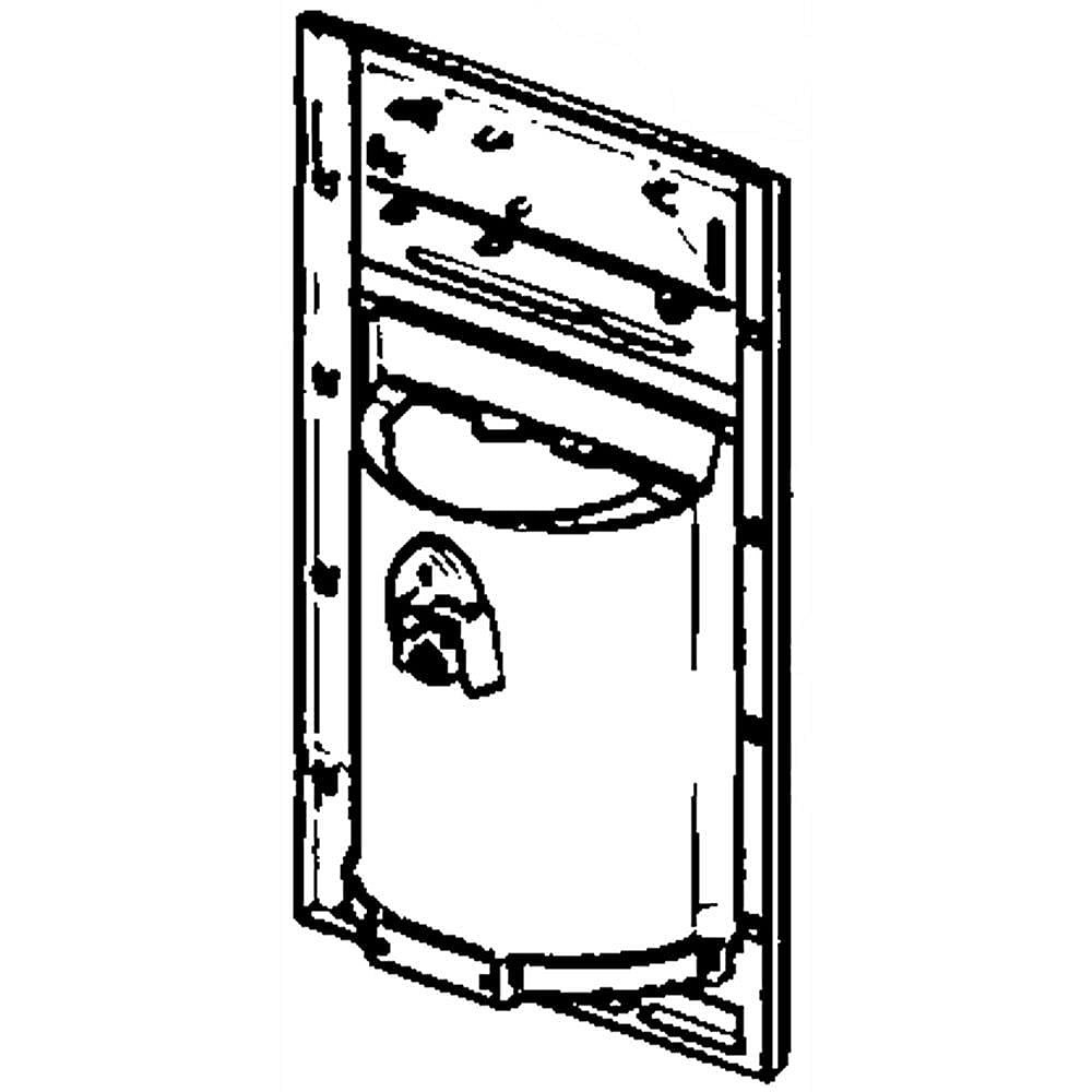 Part #12779013Bb, Fisher & Paykel Refrigerator Dispenser Housing