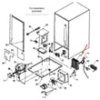 Fisher & Paykel Condenser Assembly for DCS RF15I-70879 - Part 239692