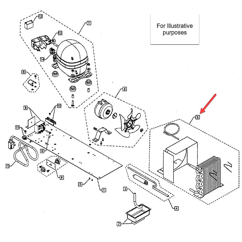 Part #242938, Fisher & Paykel Fisher & Paykel Assy