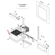 Fisher & Paykel Refrigerator Fan Motor Assembly for Fisher & Paykel RF24R-70880 - Part 242949