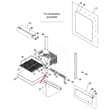 Fisher & Paykel Refrigerator Compressor Assembly for Fisher & Paykel RF24R-70880 - Part 242950
