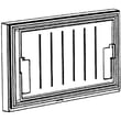 Fisher & Paykel Fisher & Paykel Refrigerator Freezer Door Assembly for Fisher & Paykel RF201ADUX-22302A - Part 327001P