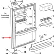 Fisher & Paykel Fisher & Paykel Refrigerator Door Assembly 374025P