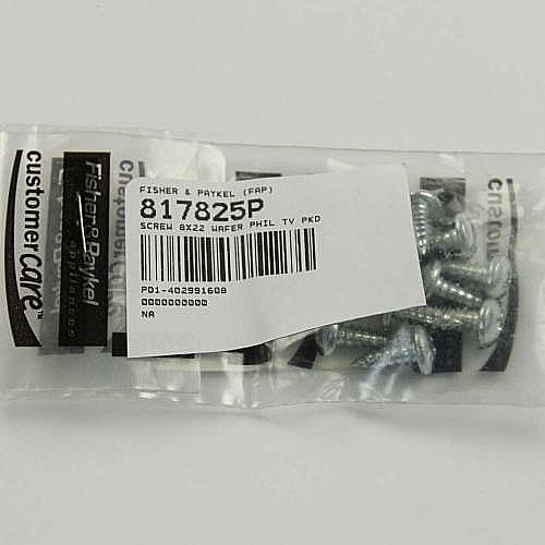 Part #817825P, Fisher & Paykel Refrigerator Screw / 2.00 x 1.00 x 1.00
