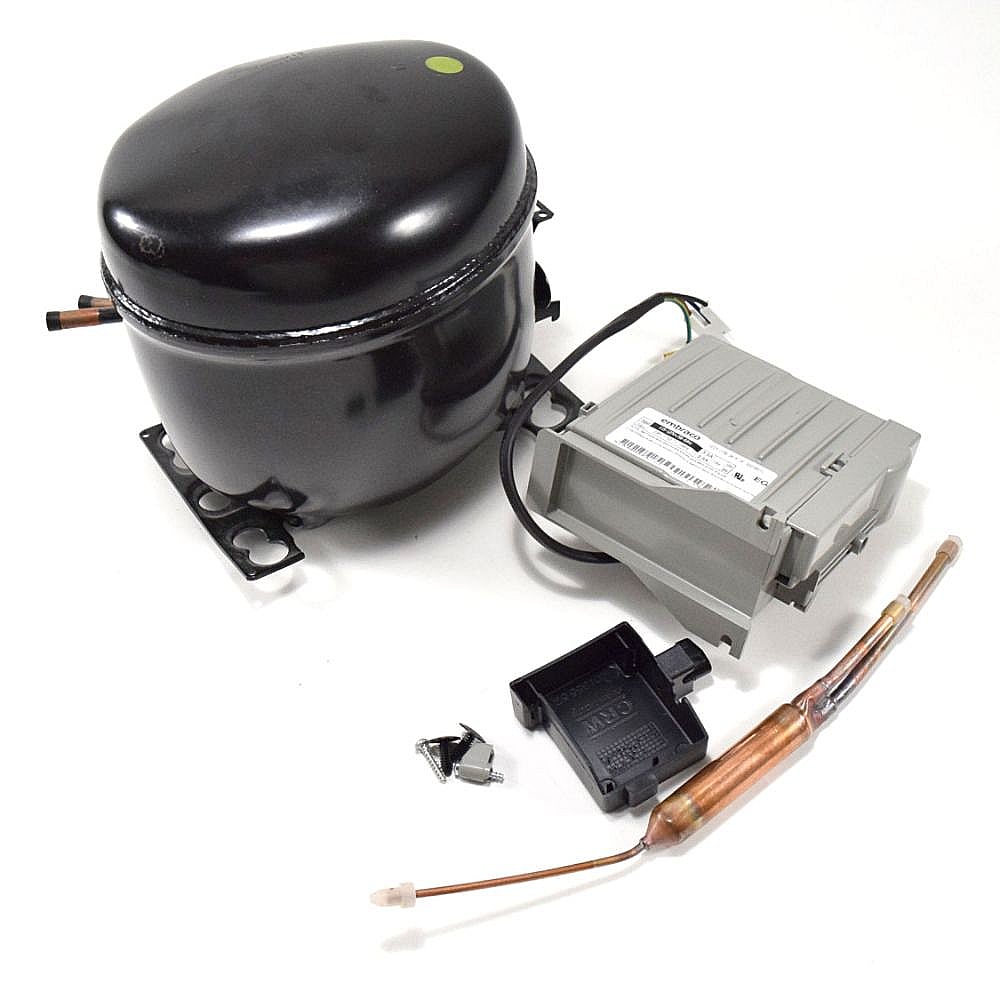 Part #819652P, Fisher & Paykel Refrigerator Compressor / 16.68 x 13.18 x 11.18