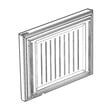 Fisher & Paykel Refrigerator Freezer Door Assembly for Fisher & Paykel E522BRXFD-21963B - Part 821006P