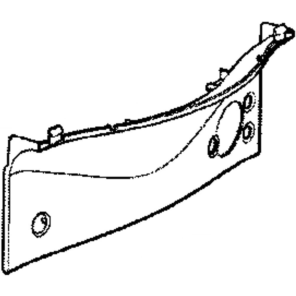 Part #836764, Refrigerator Duct Cover