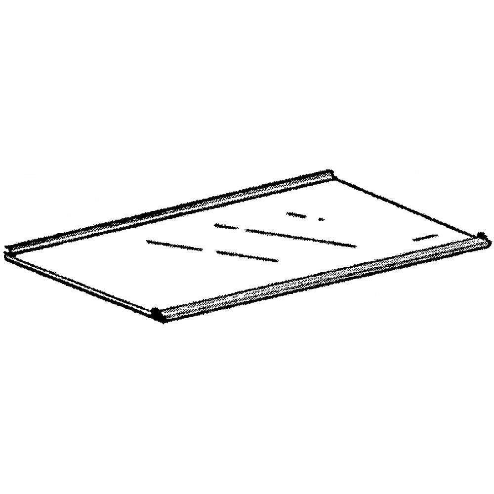 Part #837117, Fisher & Paykel Refrigerator Glass Shelf