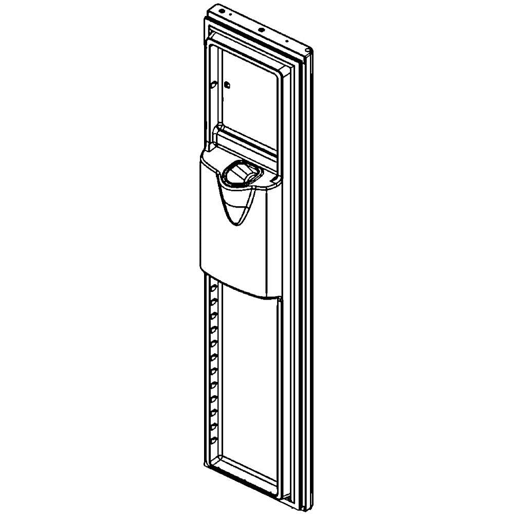 Part #860053P, Fisher & Paykel Fisher & Paykel Refrigerator Door Assembly, Left
