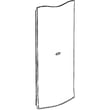 Fisher & Paykel Refrigerator Duct Cover for Fisher & Paykel E522A-21640A - Part 881191