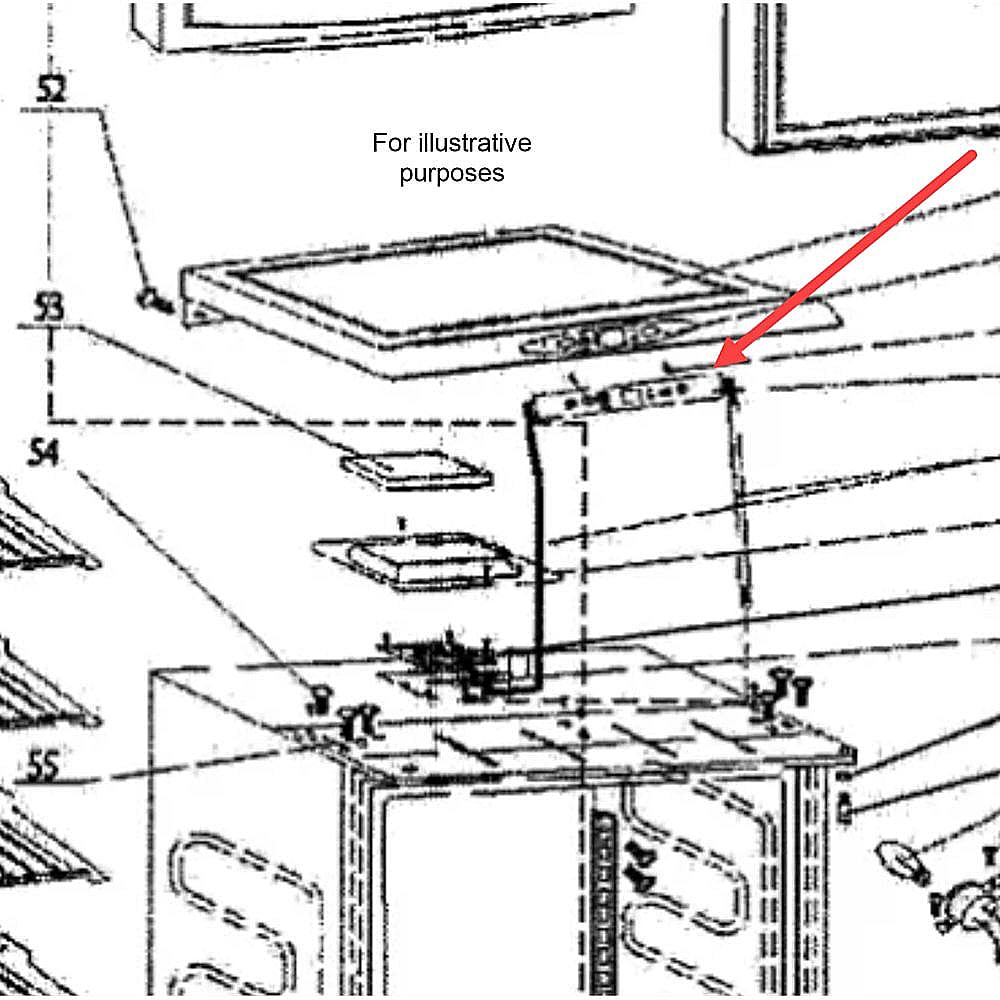Part #044.06, Danby Danby Refrigerator User Interface