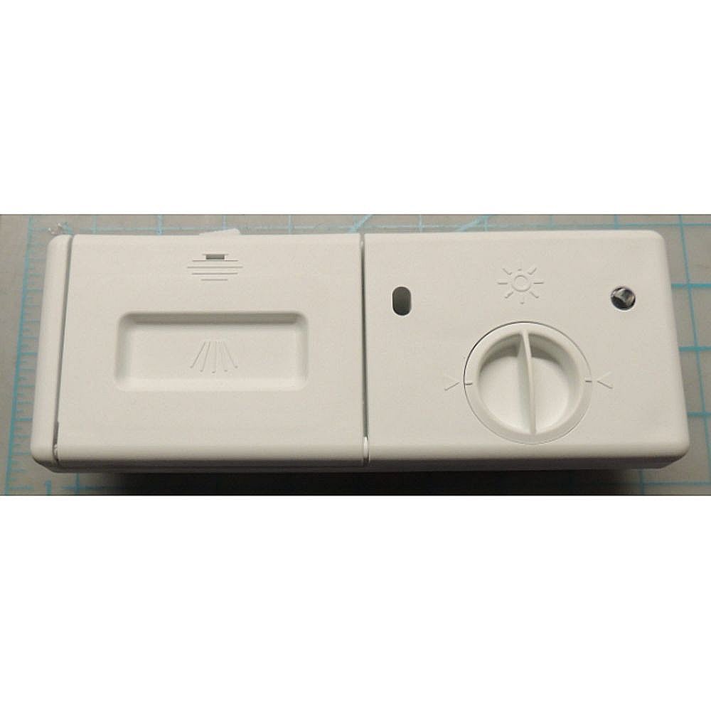 GE Part #17476000001465, Danby Dishwasher Deternt Dispenser Assembly