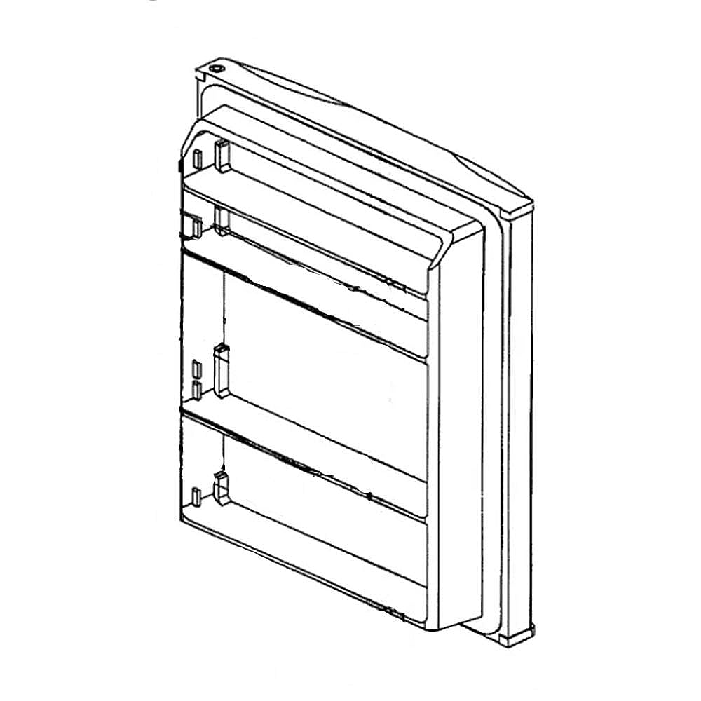 Part #186D5827G013E, Danby Refrigerator Door Assembly
