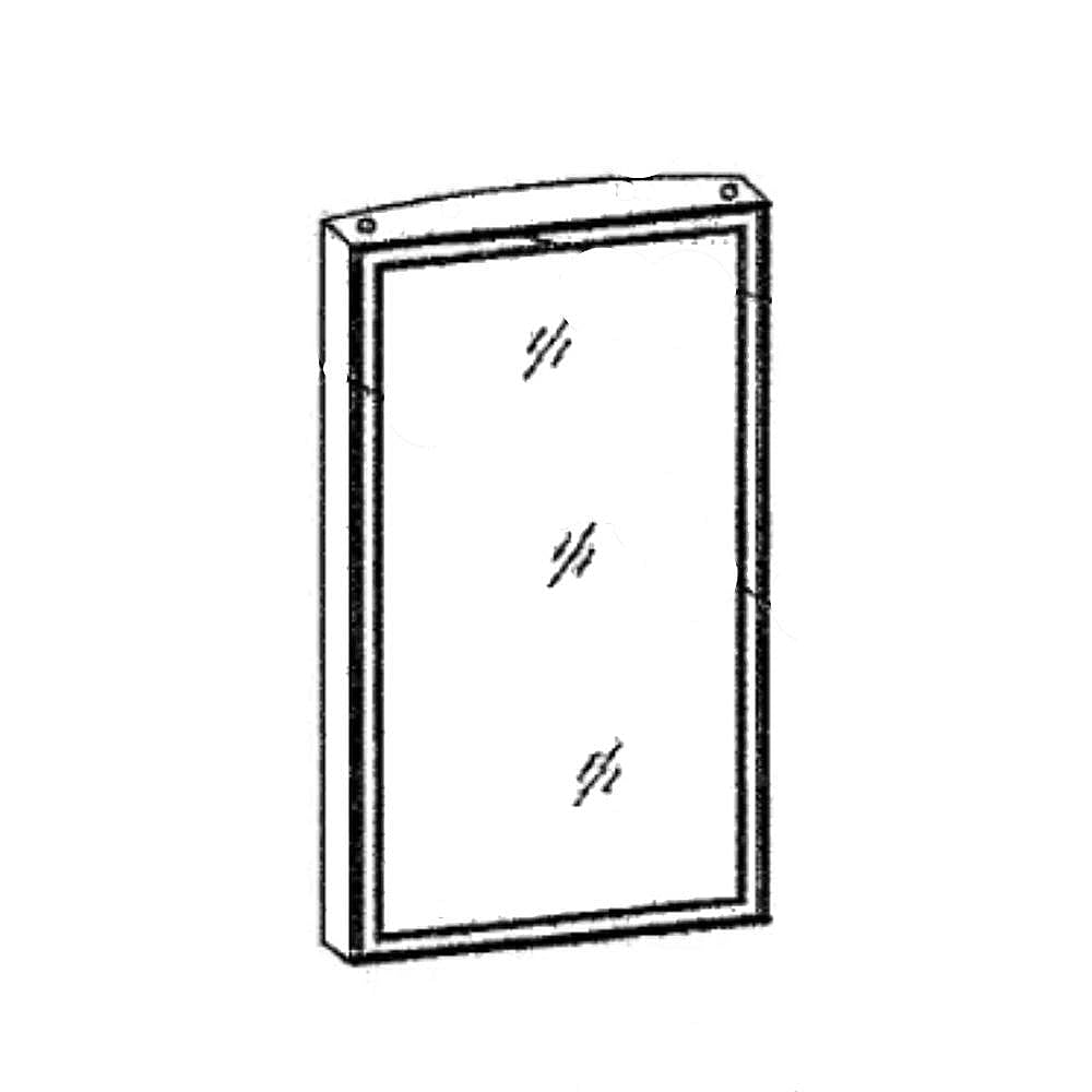 Danby Part #310.01, Wine Cooler Glass Door Assembly