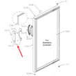 Danby Refrigerator Door Handle for Danby D1012W - Part 597275